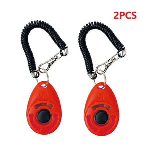 Dog Training Clicker, Cat and Dog Training Clicker, Different Styles Training Aid, Adjustable Bracelet, Sound Keychain, Dog Repeller, Pet Product