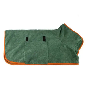 Microfiber Dog Bathrobe - Quick Dry Absorbent Towel for All Dogs