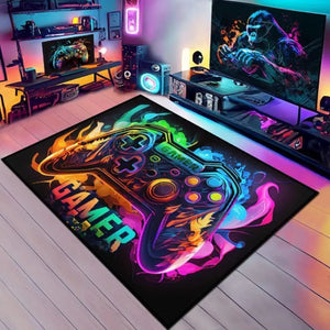 Non-Slip Flannel Gaming Mat – Comfort and Style for Gamer’s Room