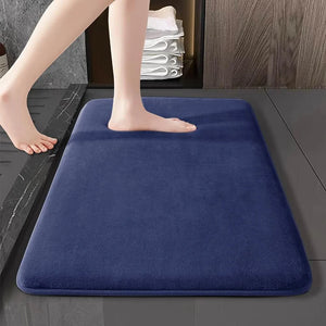 Ultra Absorbent and Non-Slip Bath Mat – Coral Velvet Comfort for Bathroom and Entryway