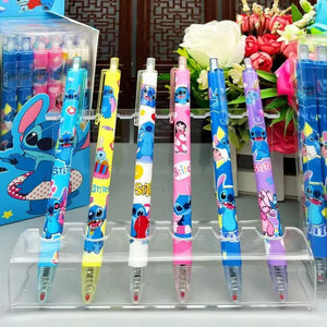 Lot de 12 Stylos Gel Disney Stitch