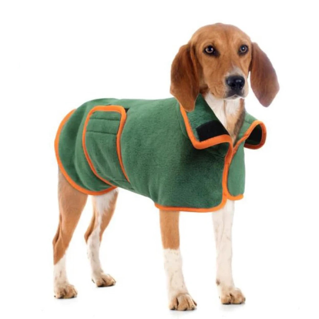 Microfiber Dog Bathrobe - Quick Dry Absorbent Towel for All Dogs