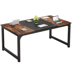 Modern Computer Desk - Large Desk for Home Office, Study or Work Table