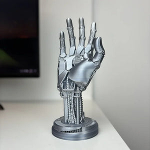 Robotic Hand Shaped Game Controller Holder - Creative Decoration for Office and Home