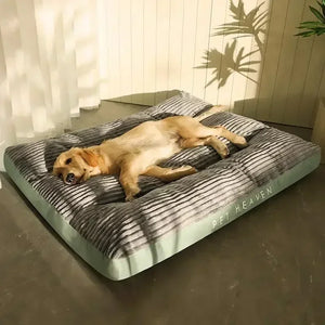 Corduroy Dog Mat – Detachable and Washable Cozy Bed for All Dogs