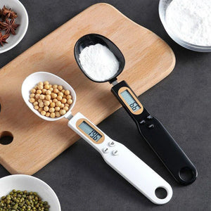 Electronic Weighing Spoon with LCD Display - Accurate Measuring Tool for Kitchen, Coffee, Powder, Flour and Baking