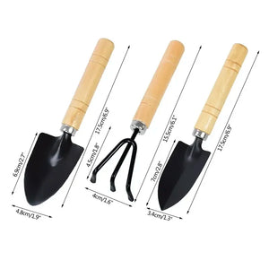 Set de 3 Mini Outils de Jardin