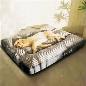 Corduroy Dog Mat – Detachable and Washable Cozy Bed for All Dogs