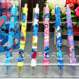 Lot de 12 Stylos Gel Disney Stitch