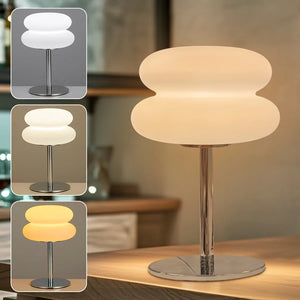 Trichromatic Dimming LED Table Lamp – Creative Ambiance Lighting for Bedroom and Living Room