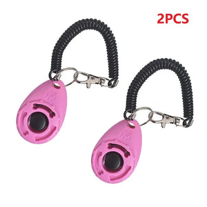 Dog Training Clicker, Cat and Dog Training Clicker, Different Styles Training Aid, Adjustable Bracelet, Sound Keychain, Dog Repeller, Pet Product