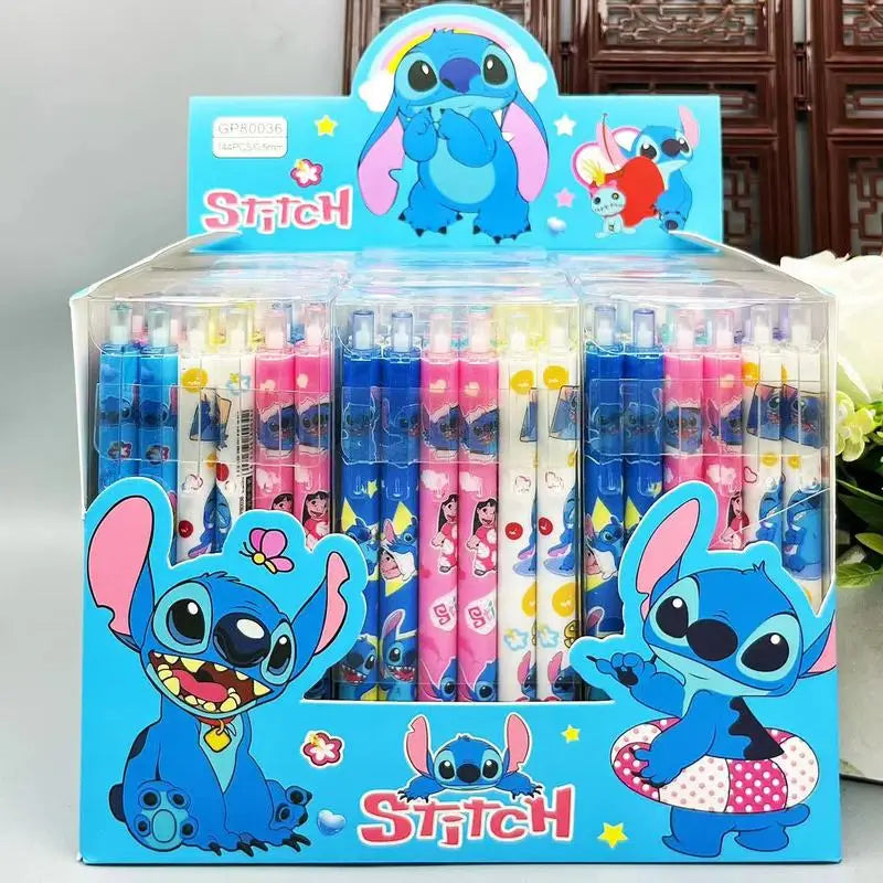 Lot de 12 Stylos Gel Disney Stitch