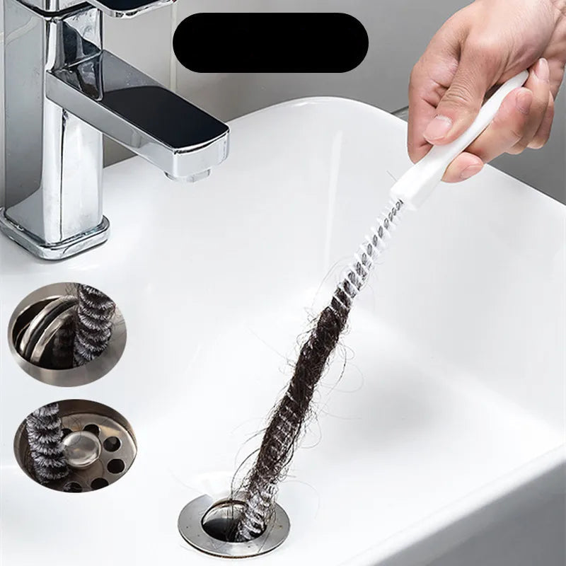 Flexible Drain Cleaning Brush – Effective Cleaner for Sinks and Drains