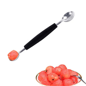 Stainless Steel Multi-Function Baller Spoon - Ideal for Watermelon, Fruit and Ice Cream