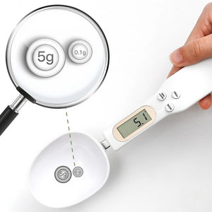 Electronic Weighing Spoon with LCD Display - Accurate Measuring Tool for Kitchen, Coffee, Powder, Flour and Baking