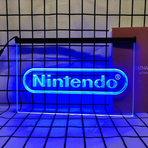 Enseigne Néon LED Rétro Nintendo