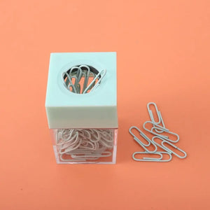 Magnetic Paper Clip Dispenser – Handy Desk Holder