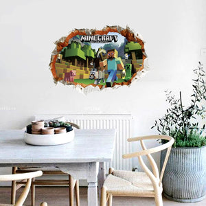 3D Cartoon Wall Stickers – Decoration