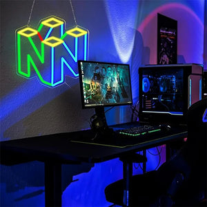 Enseigne Néon LED Gaming – Lumière Ambiance