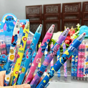 Lot de 12 Stylos Gel Disney Stitch