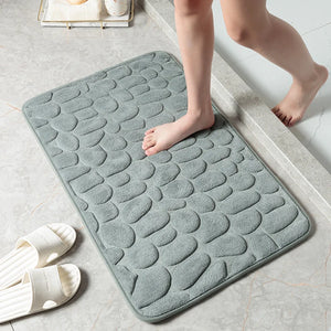 Memory Foam Bath Mat - Non-Slip and Stylish for Bathroom