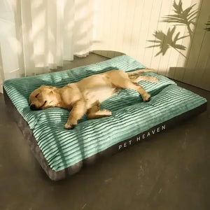 Corduroy Dog Mat – Detachable and Washable Cozy Bed for All Dogs