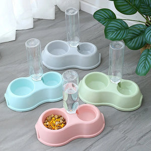 2-in-1 Thermoregulated Feeding Station – Smart Bowl for Cats and Dogs