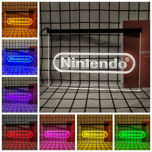 Enseigne Néon LED Rétro Nintendo