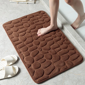 Memory Foam Bath Mat - Non-Slip and Stylish for Bathroom