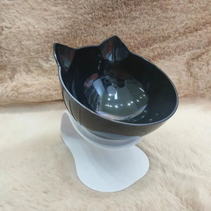 Non-Slip Cat Bowls with Sloped Stand – Ideal for Cats and Kittens