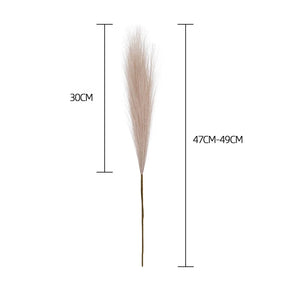 "Fluffy Pampas Grass 55CM (5/1Pcs) - Bohemian Decoration, Artificial Flowers for Wedding, Parties, Christmas and Home"