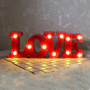 LED Heart Shape Lamp, Romantic Red and Pink Night Light, Ornament for Wedding, Party, Home Decor, Birthday, Christmas, Valentine's Day Gift