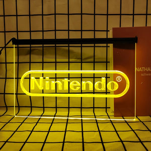 Enseigne Néon LED Rétro Nintendo