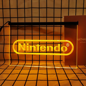 Enseigne Néon LED Rétro Nintendo