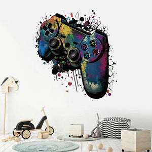 3D E-sport Wall Stickers – Cool Decoration for Gamer Room and Internet Cafe