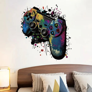 3D E-sport Wall Stickers – Cool Decoration for Gamer Room and Internet Cafe